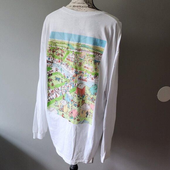 EUC, Men's, "Where's Waldo", Long Sleeved Shirt - Picture 3 of 7